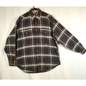 Tommy Hilfiger Men's Plaid Button Down Shirt M